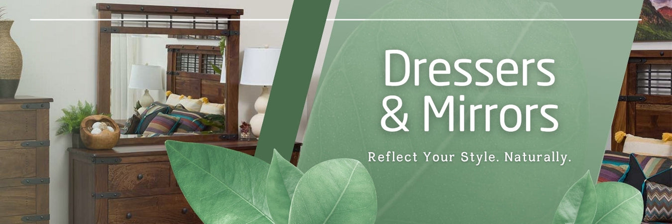 Bedroom > Dresser & Mirror