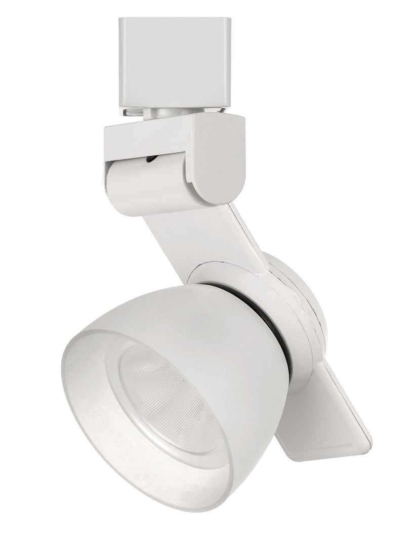 6" Height Metal Track Head - White & White