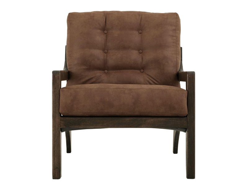 Balam - Upholstered Armchair - Woodsy Brown