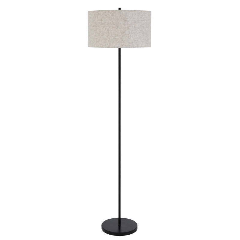 Cromwell - 58.75" Height Metal Floor Lamp - Black