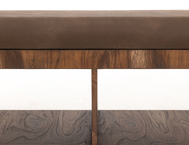 Balam - Upholstered Bench - Light Brown