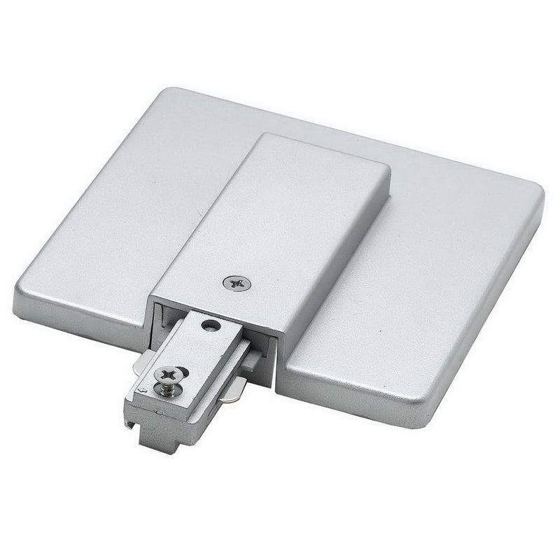 0.75" Height Live End With Outlet Box Cover - Brushed Steel