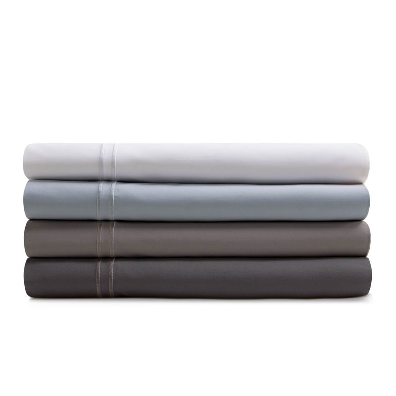 Woven Supima - Cotton Sheets - Split King - White