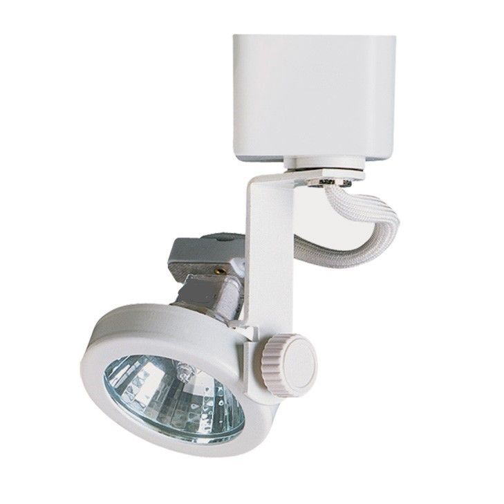 120V, 50W, MR-16, G8 Socket, Gimble Ring - White