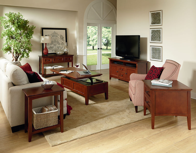 McKenzie - Sofa Table - Glazed Antique Cherry