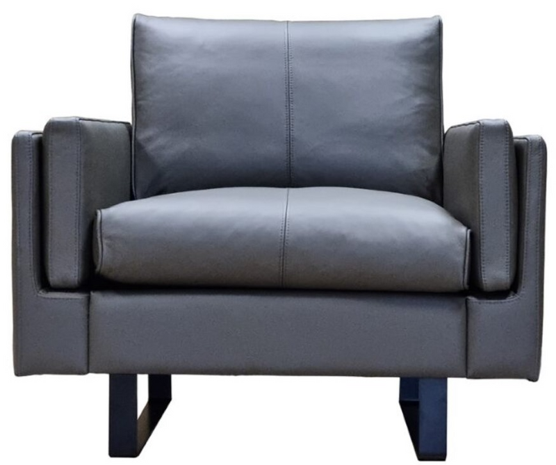 Fjords Norsk Endless Customizable Modern Top Grain Leather Accent Chair