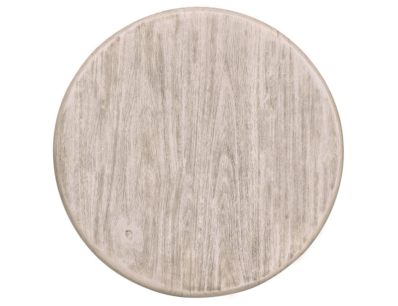 Sahara - End Table - Light Cream / Brown Caramel