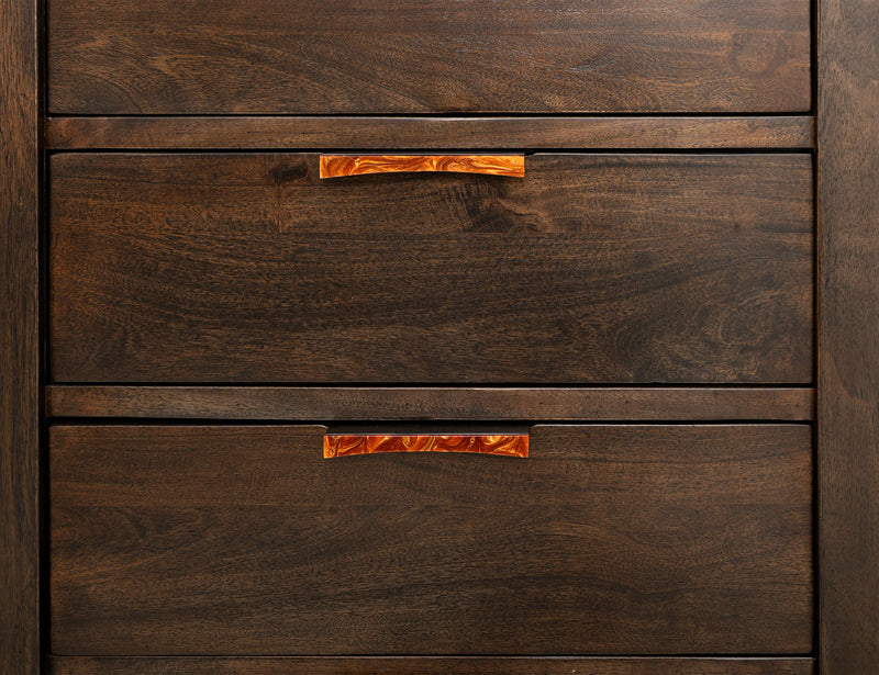Raramuri - 5 Drawer Chest - Dark Brown