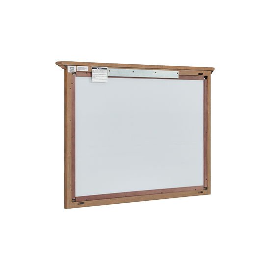 McKenzie - Beveled Mirror - Pecan