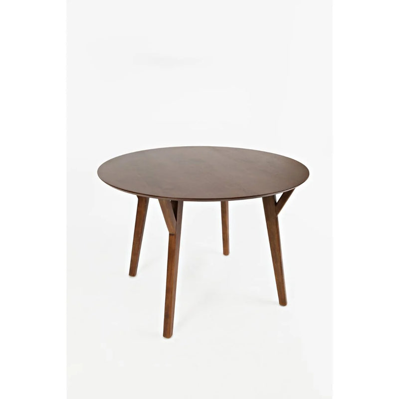 Jofran Copenhagen Round Dining Table Acacia Wood 44-Inch
