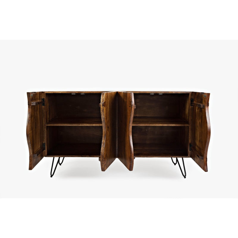Jofran Nature's Edge Server Solid Wood Dining Sideboard
