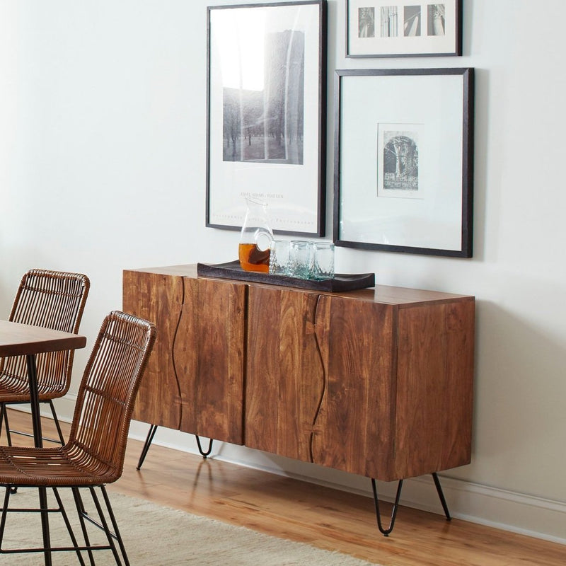 Jofran Nature's Edge Server Solid Wood Dining Sideboard