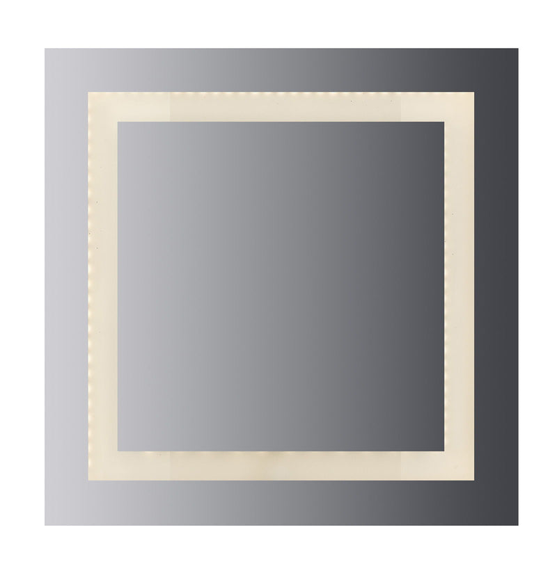 36" x 36" LED Wall Glow Mirror