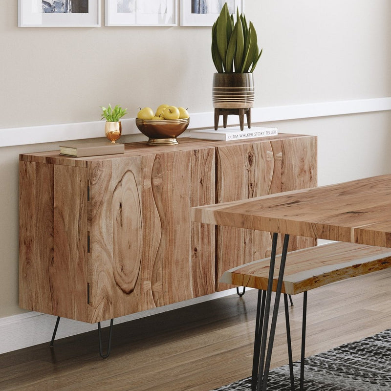 Jofran Nature's Edge Server Solid Wood Dining Sideboard