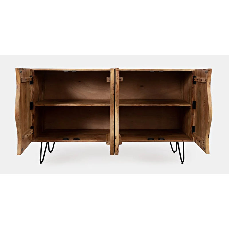 Jofran Nature's Edge Server Solid Wood Dining Sideboard