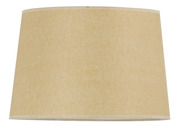 Tapered Drum - 9" Height Drum Paper Shade - Beige