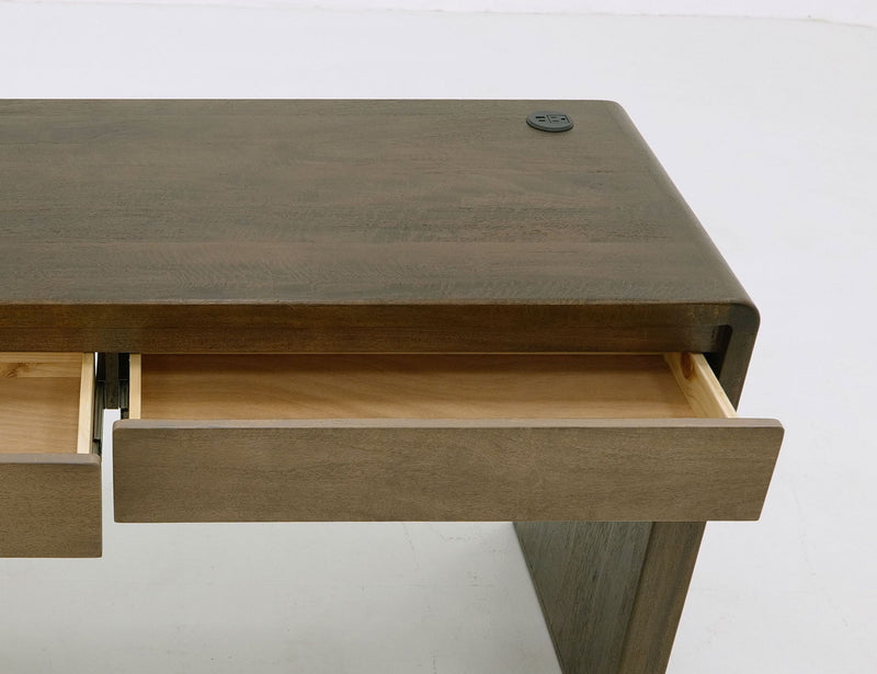 Tamesis - Desk - Barrel Brown