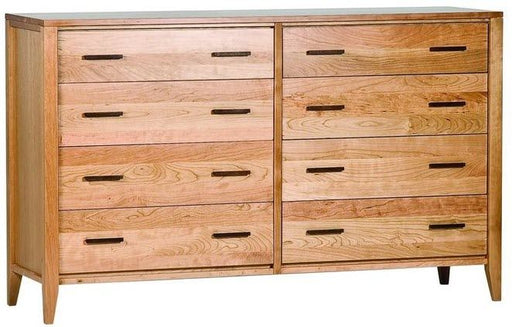 Dresser Woodforms Luna Modern American Black Cherry 8 Drawer Dresser