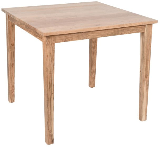 Nan Jofran Colby Natural Wood Square Counter Height Dining Table by Jofran Inc.