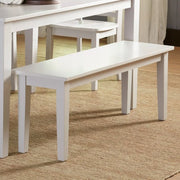 Jofran Simplicity Bench Solid Wood Dining Bench