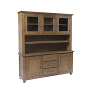 Jofran Winchester Buffet and Hutch in Harvest Finish