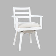 Jofran Axis Ladder Back Swivel Dining Chair Set of Two