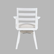Jofran Axis Ladder Back Swivel Dining Chair Set of Two