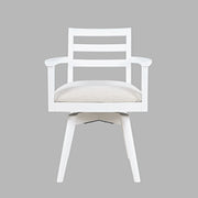 Jofran Axis Ladder Back Swivel Dining Chair Set of Two