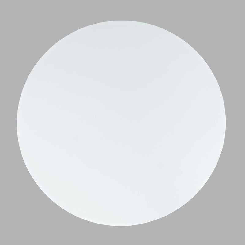 Jofran Axis Round Dining Table in Sable or White Finish