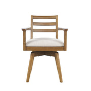 Jofran Axis Ladder Back Swivel Dining Chair Set of Two
