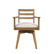 Jofran Axis Ladder Back Swivel Dining Chair Set of Two