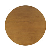Jofran Axis Round Dining Table in Sable or White Finish