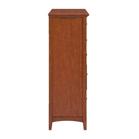 McKenzie - 6-Drawer Chest - Glazed Antique Cherry