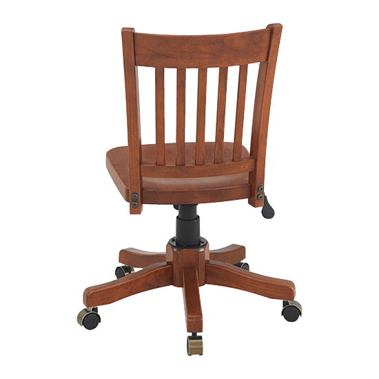 McKenzie - Hawthorne Office Chair - Glazed Antique Cherry