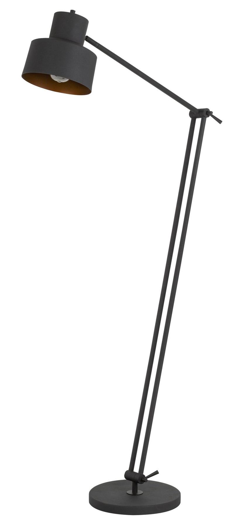 Davidson - Floor Lamp - Matte Black
