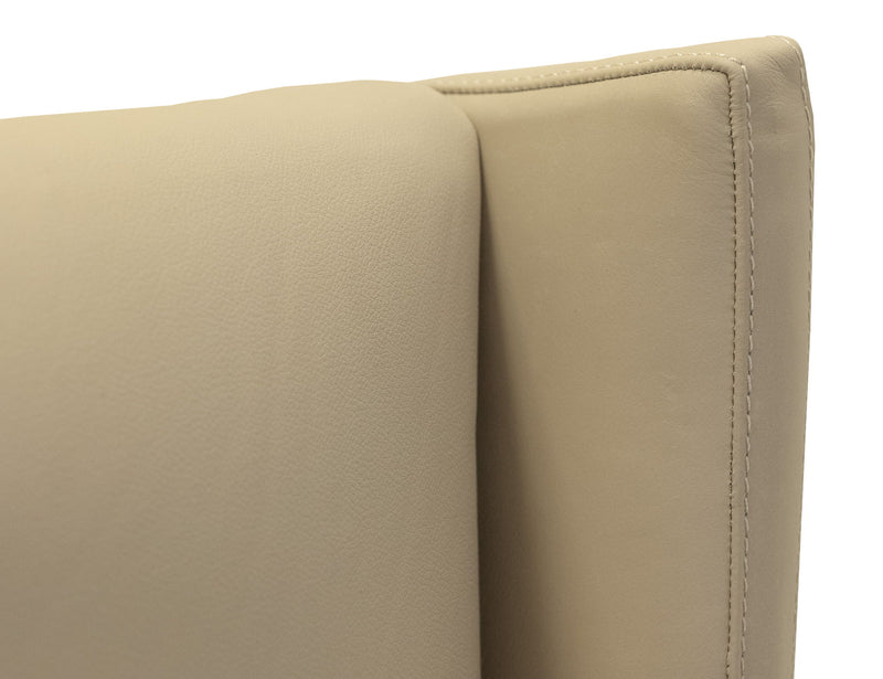 Silver - 39.5'' Upholstered Chair (Set of 2) - Ivory / Brown