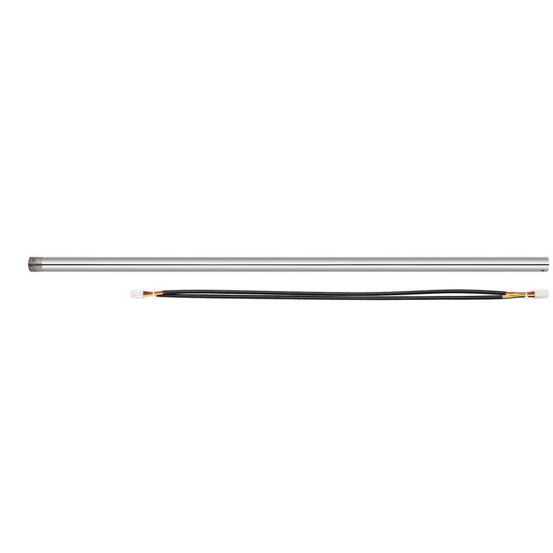 Breezymeadow - 36" Height Accessory Rods For CF-100 - Brushed Steel