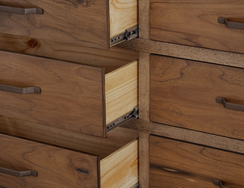 Natural Teca - Dresser - Brown