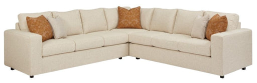 3 Piecce Reclining Sectional Four Seasons Carlton Customizable 3-Piece Slipcovered Sectional