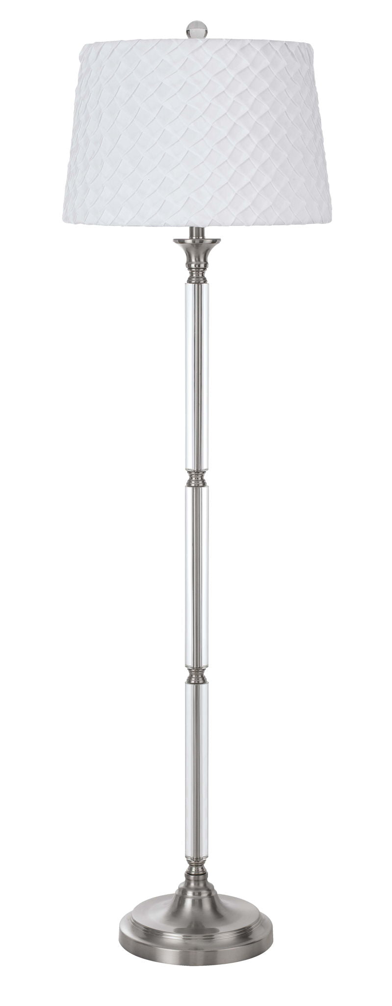 Ruston - Floor Lamp - Brushed Steel