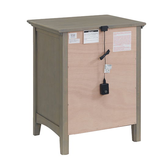 McKenzie - 3-Drawer Nightstand - Fieldstone