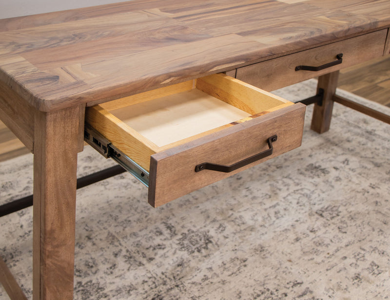 Natural Parota - Desk - Brown Cappuccino