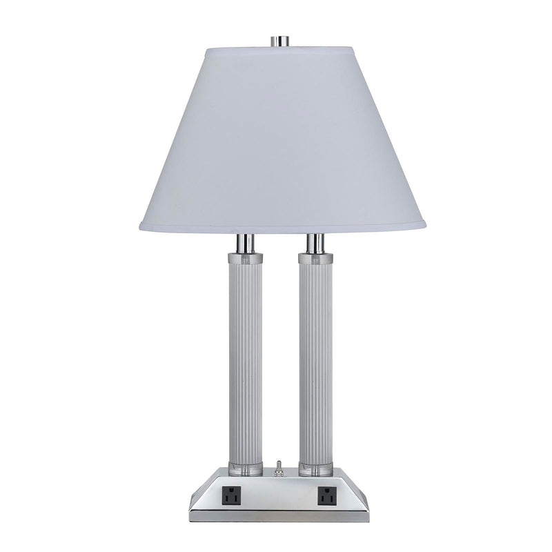 Hotel - 27" Height Metal Desk Lamp - Chrome