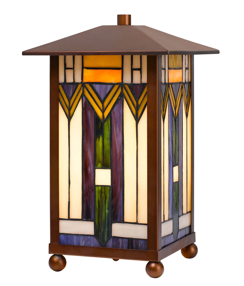 Tiffany - 14" Height Accent Lamp - Bronze