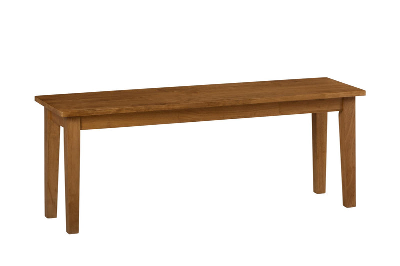 Jofran Simplicity Bench Solid Wood Dining Bench