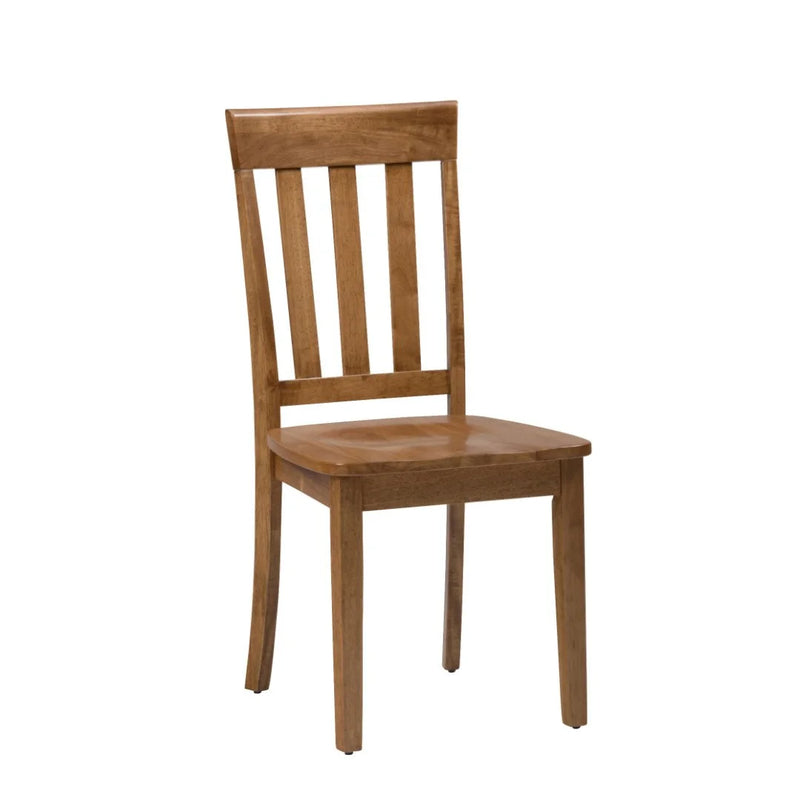 Jofran Simplicity Slatback Dining Chair 2-Pack Solid Wood