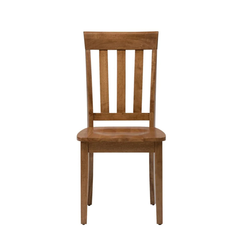 Jofran Simplicity Slatback Dining Chair 2-Pack Solid Wood