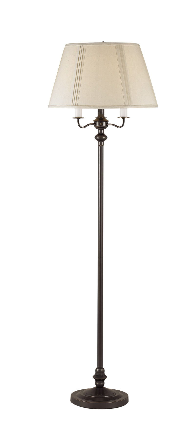 59" Height Metal Floor Lamp - Dark Bronze