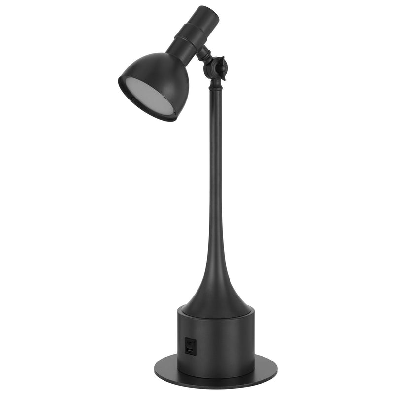 Allanson - 23" Height Metal Table Lamp - Charcoal Gray