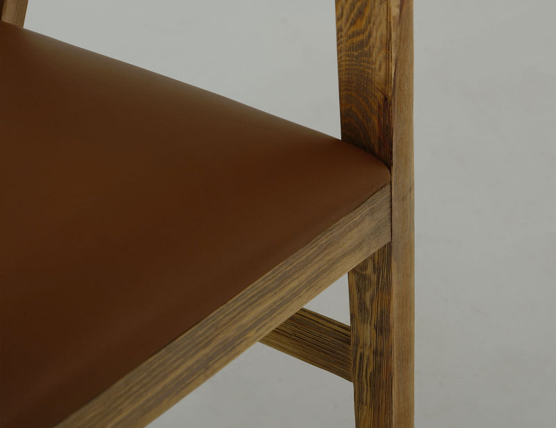 Tulum - Chair With Arms - Golden Brown